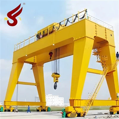 Gumeni dupli nosač-Umoran portalni kran